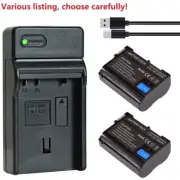 Battery or USB Charger for Nikon EN-EL15 EN-EL15a & Nikon 1 V1 D5600 DSLR Camera