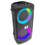 IDANCE Groove-X Portable Bluetooth Party Speaker with Party Lights & Microphone