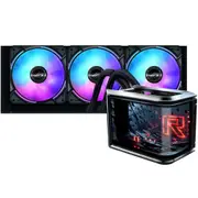 ASUS ROG RYUO IV 360 ARGB All in one Water Cooling with 6.7' Inch AMOLED Display, Support Intel LGA 1851 / 1700 / 1200 / 115X / 2011 / 2011-3 / 2066, AMD AM5 / AM4 [ROG RYUO IV SLC 360 ARGB]