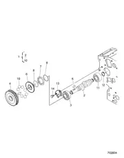 Polaris Camshaft, Genuine OEM Part 3070612, Qty 1