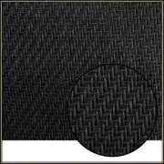 Mesa black jute grill cloth 26" x 32" size