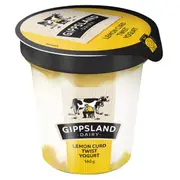 Gippsland Dairy Twist Yoghurt Lemon Curd 160g