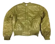 Offline by Aeries NWT | Bomber Sherpa Lined Puffer Jacket Mustard Yellow - S