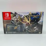 Nintendo Switch Monster Hunter Rise Special Edition Console New Unused Item