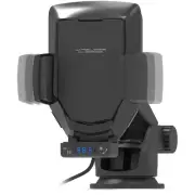Kashimura Bluetooth FM transmitter/wireless charging & electric holder with hand