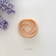 Knot / Geometric Circle Polymer Clay Cutter (style 2)