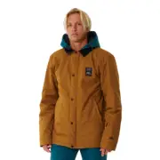 Rip Curl Anti Series Coach Jacket 2024 Mens in Gold - Size -