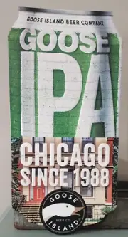 Goose Island Beer Company 2016 IPA Metal Tin Tacker Bar Pub Sign Rare Large