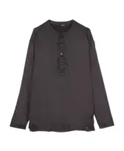Tom Ford Half Buttoned Long-Sleeved Shirt S,XL,L,XXL,M Black