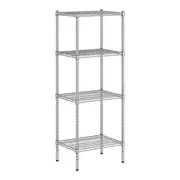 Regency 18" Wide NSF Chrome Wire 4-Shelf Kit with 64" Posts WS-460EC1824K64
