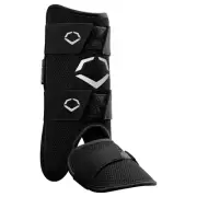 Evoshield PRO-SRZ Youth Baseball/Softball Batters Leg Guard - Black