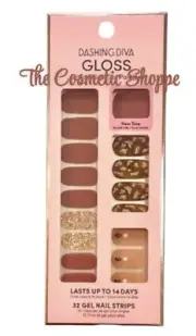 Dashing Diva Gloss Ultra Shine Gel Nail Strips GS179 Spirit Animal VHTF