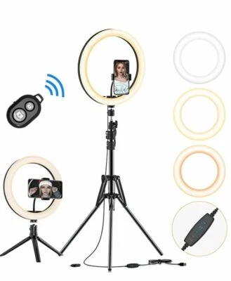 Ring Light w/Adjustable Tripod Stand
