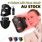 Face Neck LED Mask Red Light Therapy 4 Colors Face Mask Light Skincare Therapy