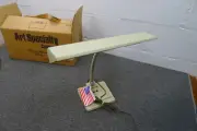Vintage MCM Art Specialty Company Sight Master Gooseneck Desk/table light *NEW*