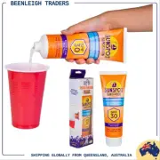 STEALTH FLASK SMUGGLE YOUR BOOZE SUNSCREEN FLASK It's Hidden In Plain Sight New