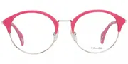 Police VPL730 SPARKLE 12 300Y Women’s Glasses Red Size 50 - Private Health Rebate - Blue Light Block Available