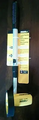 Johnson 4" Diameter Compact Measuring Wheel easily measure ft/in as you walk
