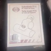 GENUINE SEBO STAIR UPHOLSTERY TURBO BRUSH FLOOR TOOL 6179AM NEW IN BOX
