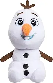 Just Play Disney Frozen Talking 9.5 Inch Small Plush Toy, Olaf, Stuffed Toy Snowman, by