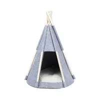 在飛比找友和YOHO優惠-加厚羊毛冬天帳篷式寵物保暖貓窩