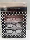 NIB 2.00 Box Set 3 Pairs Max Studio Reading Glasses Readers