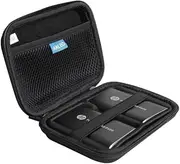 Anleo Hard Travel Case for HP P500 1 TB Portable Solid State Drive (Case for 2 Hard Drives)