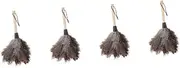 Healeved with Wooden Handle for Cleaning Lightweight Portable Dust Remover for Home Office and Vehicle Use for Hard to Reach Areas
