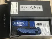 Outdoor Camping Hunting Benchmade Axis Lock Folding Pocket Knife blue