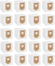 20 Pack Disposable Dust Bags Compatible with Deebot Ozmo T8 AIVI T8 Max, AIVI