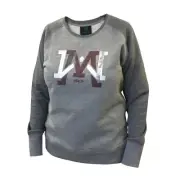 NRL Manly Sea Eagles Raglan Sweatshirt Hoodie - Ladies - Sizes 14 - 18