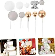 OFFSCH 1 Set Elephant Cake Topper Balls Decorations for Shower Birthday Party Versatile Centerpiece for Celebrations Effortless Setup Resistant Design