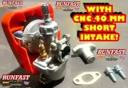 2-stroke 48cc/49cc/66cc/80cc/100cc motorized bike Carburetor Cnc Intake Combo
