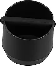 PEPLAYTAL Espresso Knock Box Large Capacity Grounds Bucket Handle Restaurant Home Kitchen Use Anti-slip Base for Quiet Operation