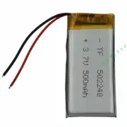 3.7V 500mAh 1.85Wh Li Battery 502248 Li-ion For Glasses Bluetooth Headset GPS