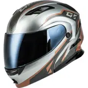 GMAX MD-01 Volta Helmet - Grey/Black/Copper Metallic, X-Large