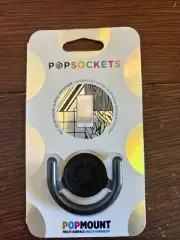 PopSocket PopMount Multi Surface Black Pop Sockets Authentic