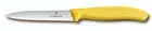 Victorinox 10cm Paring Knife, Pointed, Wavy Edge - Yellow -