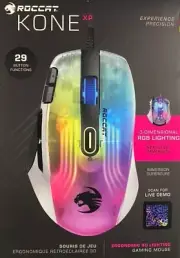 Roccat Kone XP 3D Lighting 29 Button Function White Gaming Mouse