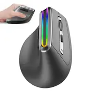 Ergonomic Vertical Mouse 2.4G RGB Wireless Optical Mouse for Computer PC