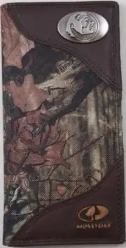 ZEP-PRO Florida State Seminoles FSU MOSSY OAK Camo Wallet BURLAP GIFT BAG