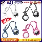 2022 AU For Apple AirTag Air Tag Lanyard Silicone Case Protector Cover Key ChaLR