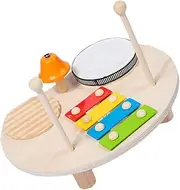 ERINGOGO Interactive Musical Toys Boys and Girls Percussion Set Wooden Xylophone for Early Learning