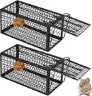 Humane Cage Rat Trap Mouse Traps Rodent Animal Mice Vole Chipmunk Hamsters Live