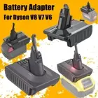 Battery Adapter for Makita Milwaukee Ryobi Convert to Dyson V6 V7 V8 V10 BATTERY