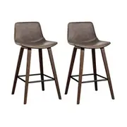 Artiss Bar Stools Kitchen Counter Barstools Leathe