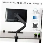 Premium Aluminum Height Adjustable Single Monitor Articulating Desk Mount