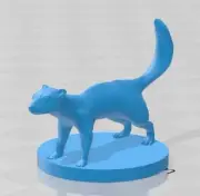 Giant Weasel Mini - DND - Pathfinder - Dungeons & Dragons - RPG - Tabletop - mz4