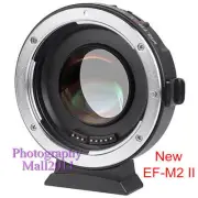 Viltrox EF-M2 II AF 0.7x Lens Adapter for EF Lens to MFT Micro M43 GH5 4K Camera