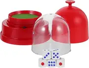 MOLUCKFU 1 Set Electric Dice Cup Set with Dices Compact and Lightweight Automatic Shaker for Party Games Bars Ktv Gatherings Design for Easy